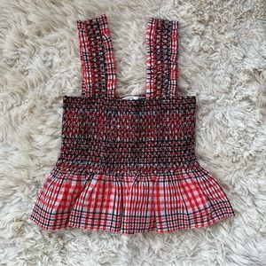 NWOT Ganni Charron Top